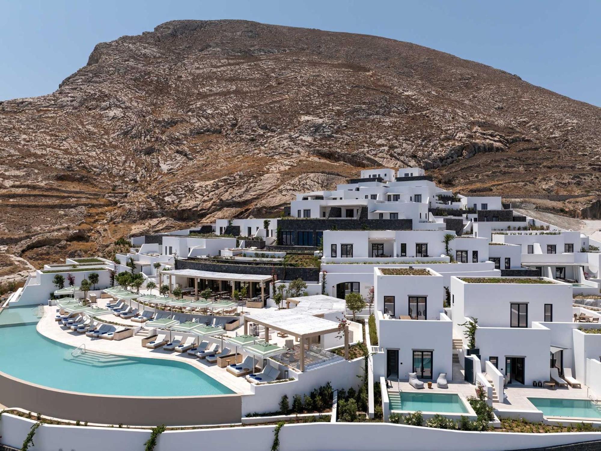 Sandblu Resort Kamári Eksteriør bilde