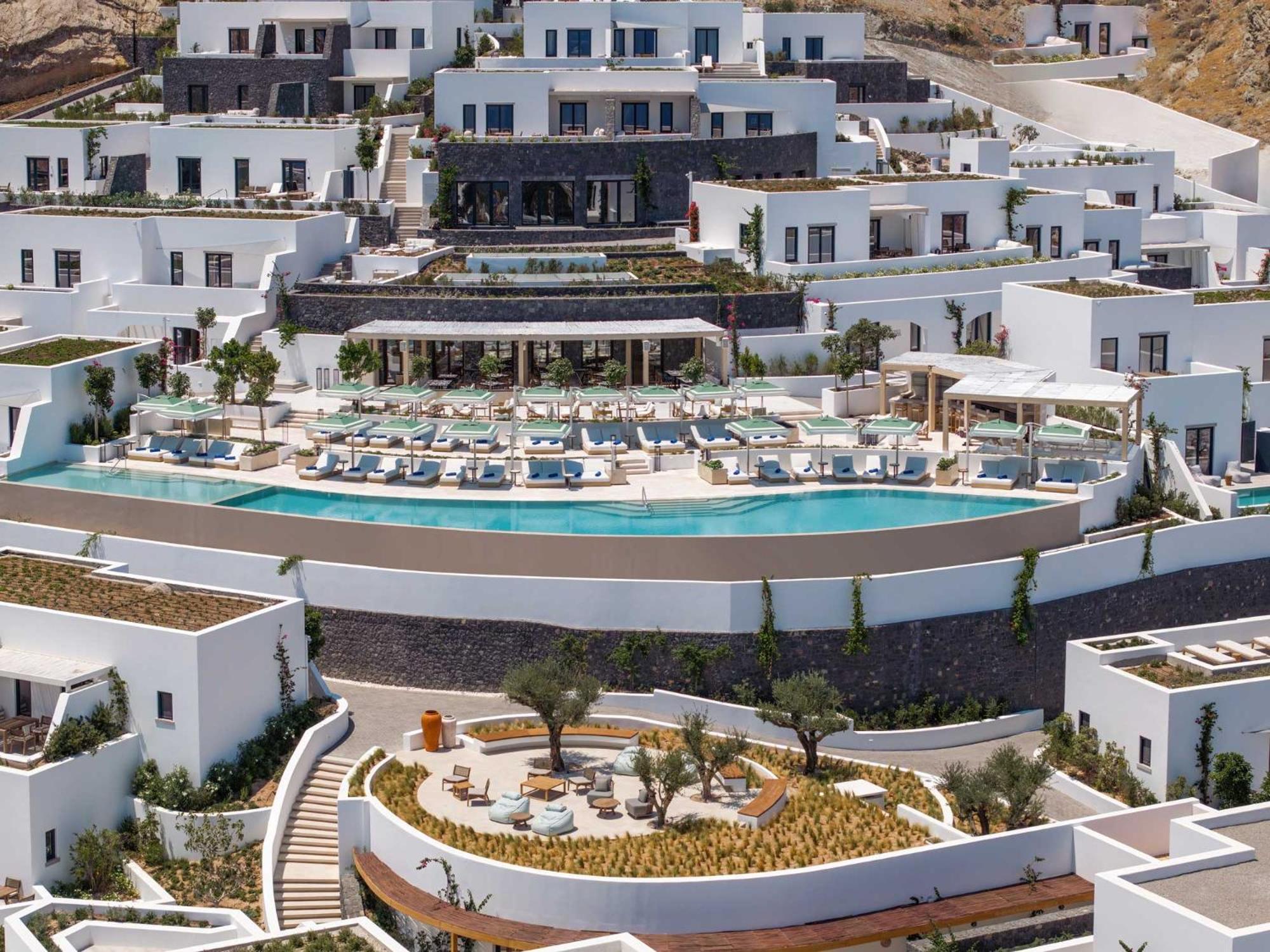 Sandblu Resort Kamári Eksteriør bilde